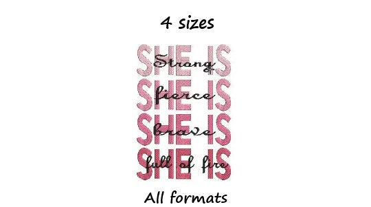 CEO machine embroidery design, Machine embroidery design for her,  boss babe embroidery, instant download, 4 sizes, digitized pattern